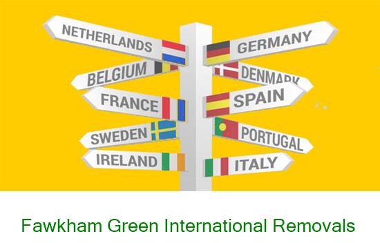 Fawkham Green international removal company